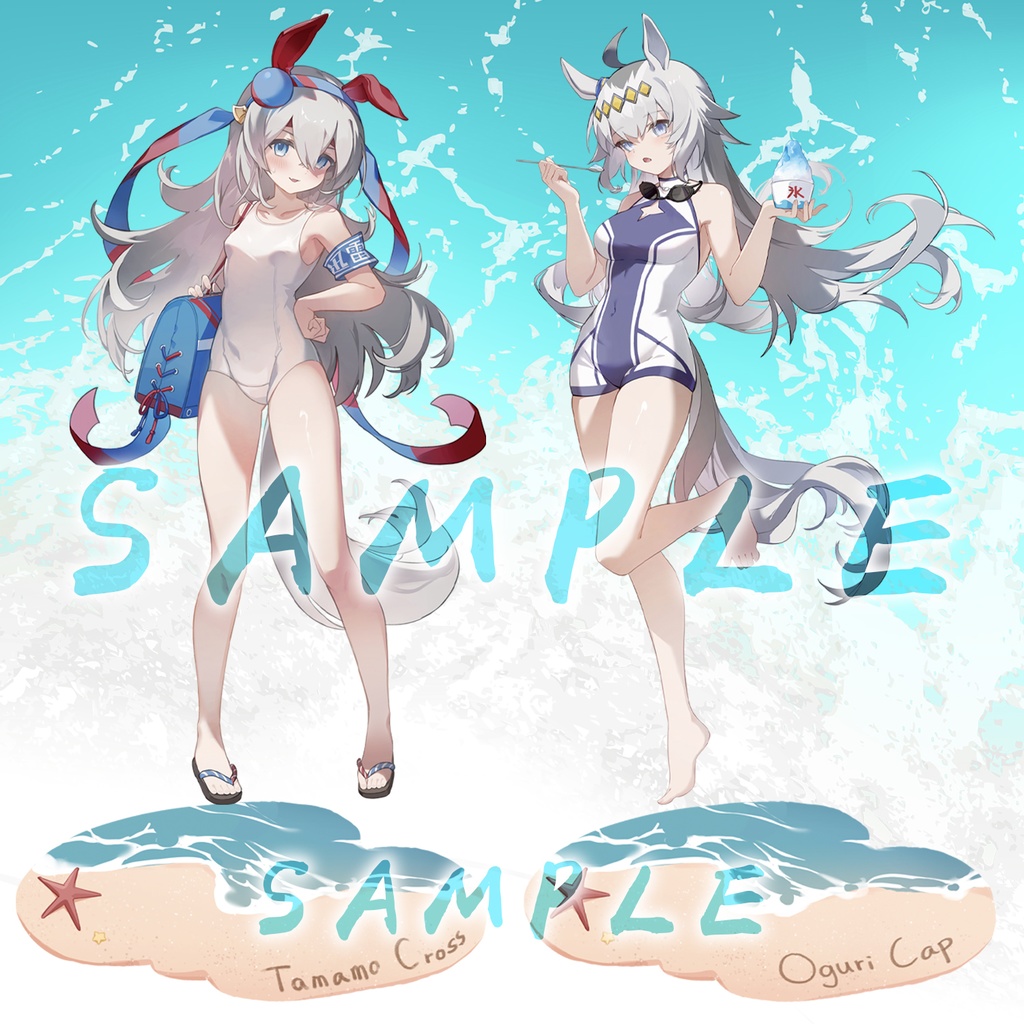 ウマ娘 ウマ娘プリティーダービー タマモクロス オグリキャップ アクリルスタンド