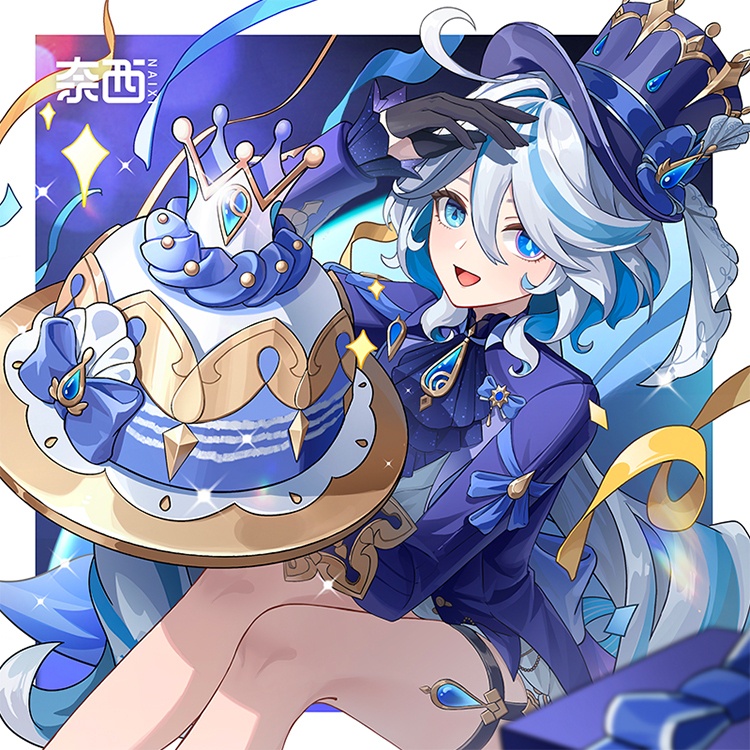 Genshin Impact genshinimpact 原神 フリーナ 缶バッジ アクリル色紙