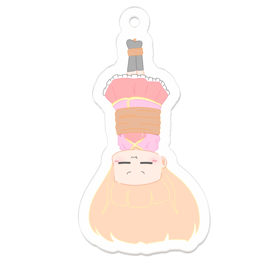 ンパクトちゃんぶらさがりキーホルダー