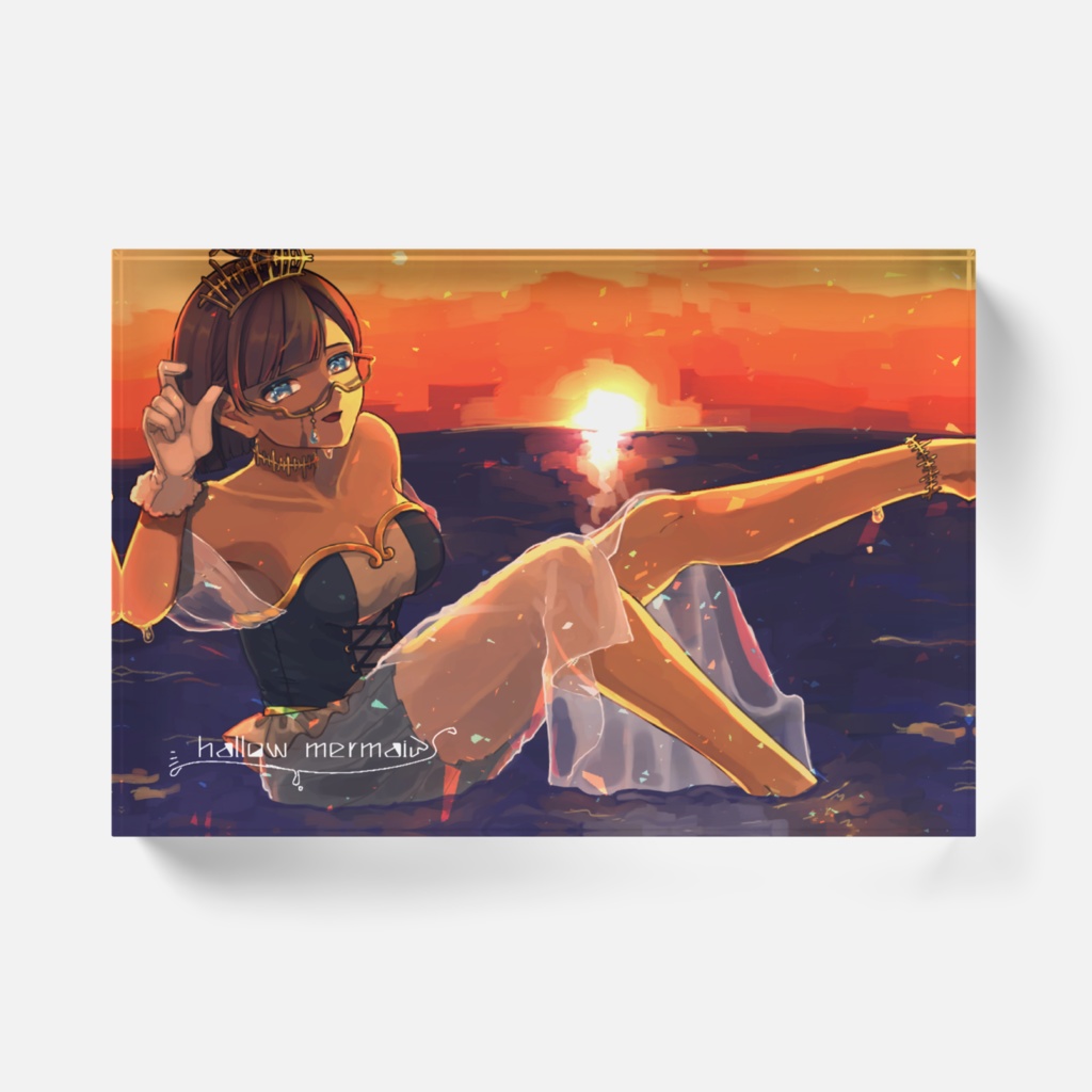 【夕凪みちる】hallow mermaiD アクリルブロック
