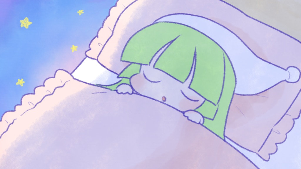 【無料DL】おやすみVtuberのうた