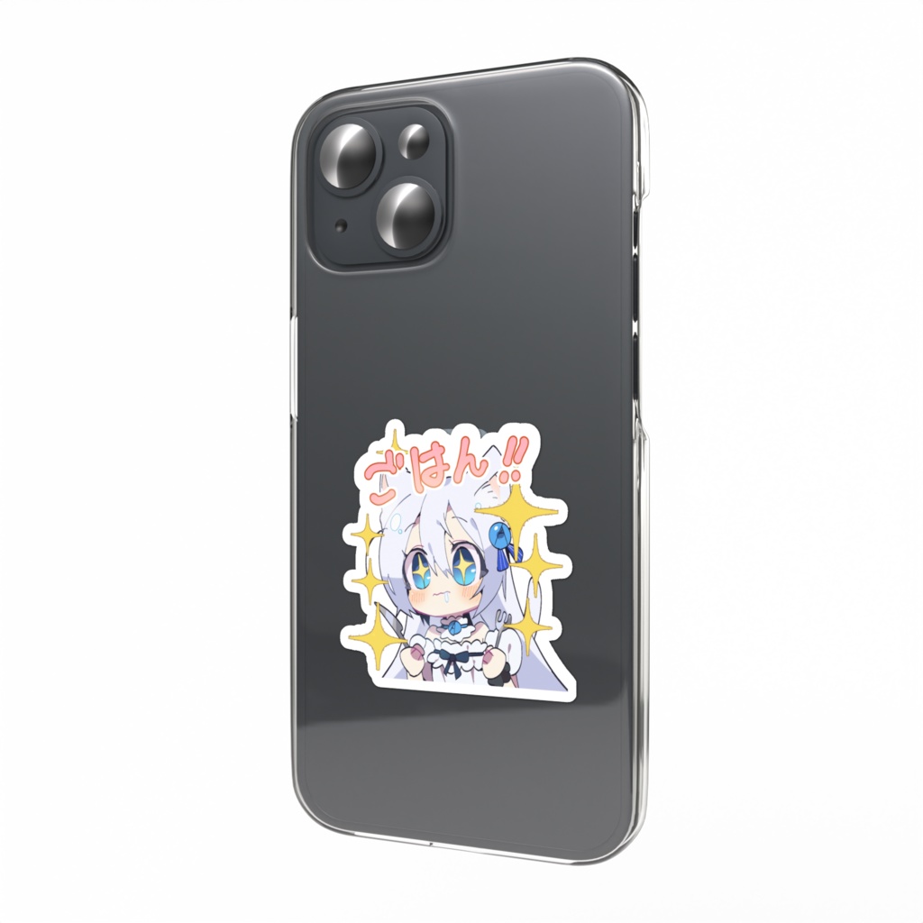 ミーアのいただきまステッカー