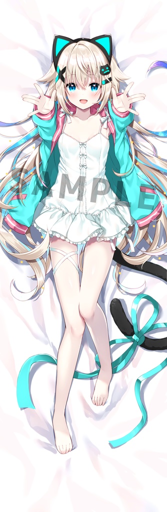 【受注生産】うちゅーねこ抱き枕カバー(ちょっとしたボイス付き)