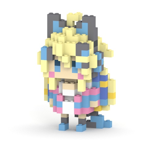 【受注生産】ミタクルブロック うちゅーねこ 登録者3000人記念