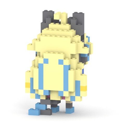 【受注生産】ミタクルブロック うちゅーねこ 登録者3000人記念