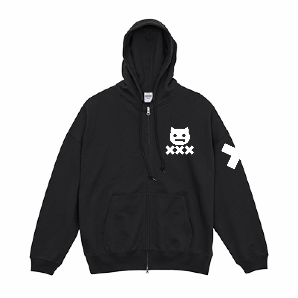 【受注生産】うちゅーねことお揃い!ひんしねこパーカー2025