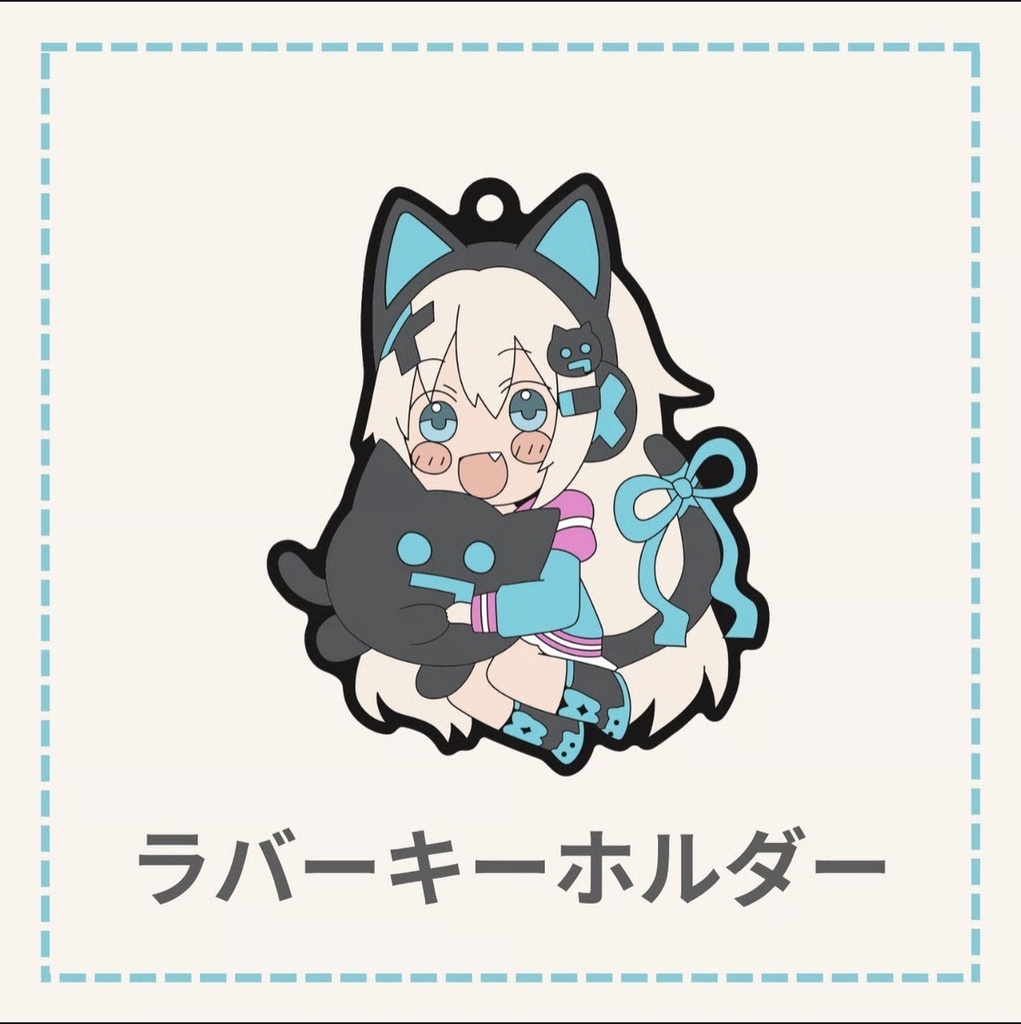 うちゅーねこ＆ひんしねこラバーストラップ
