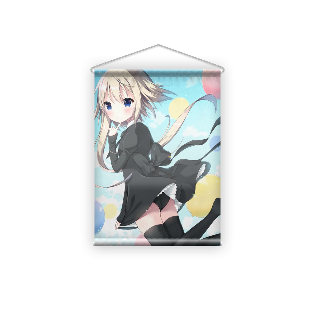 バルーンティアちゃんタペストリー