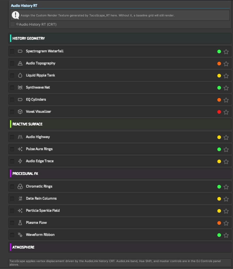 TacoFX Ultimate v2|50% OFF(1st week only)|VRChat Shader System / シェーダーシステム(Lite+Premium)