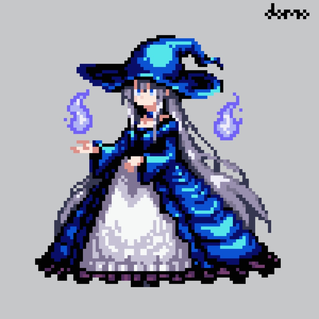 Pixel Art RPG Girls Collection (Vol.01) |ピクセルアート RPG Girls 作品集(ドット絵イラスト集)