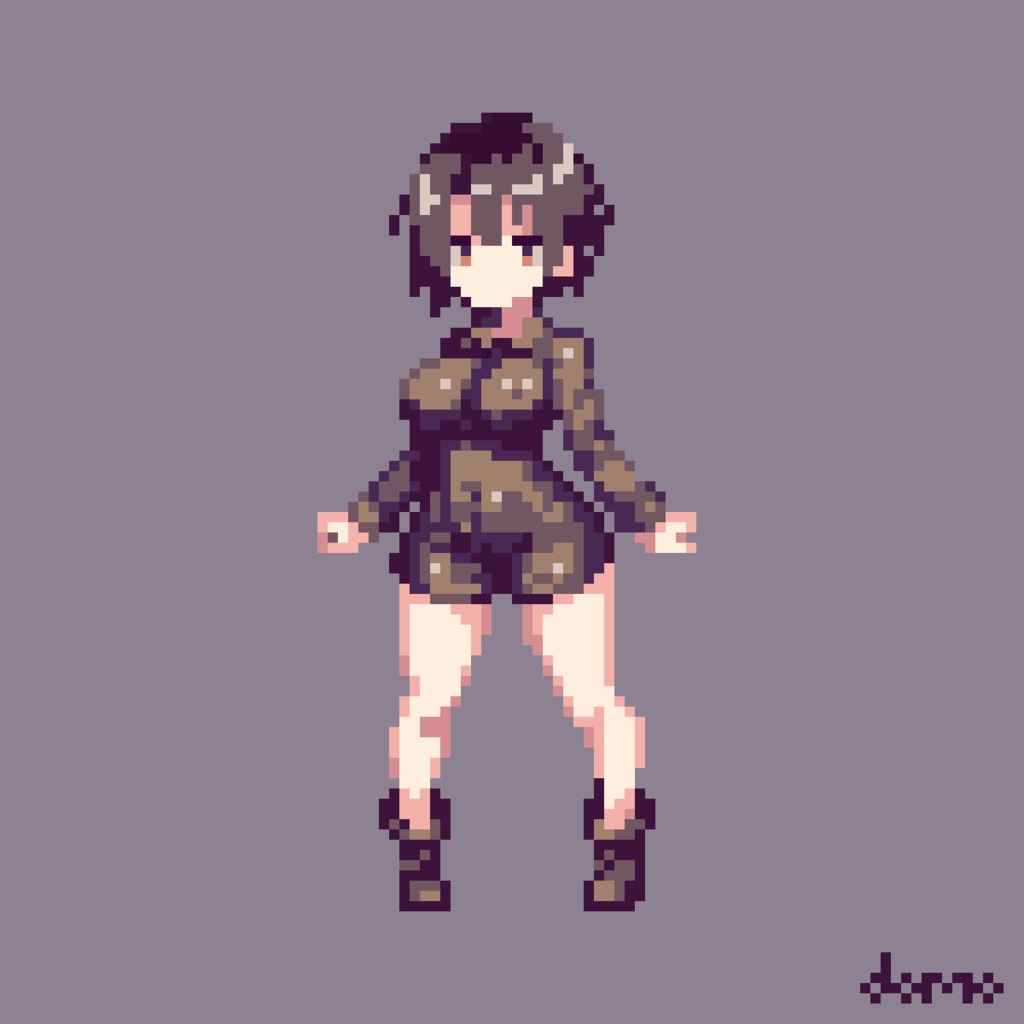 Pixel Art RPG Girls Collection (Vol.01) |ピクセルアート RPG Girls 作品集(ドット絵イラスト集)