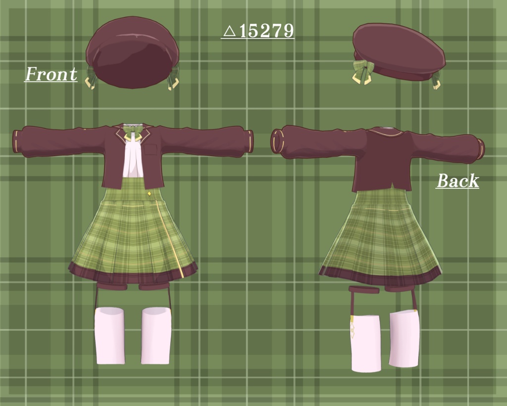 まめほし学園 お嬢様ブレザーセット