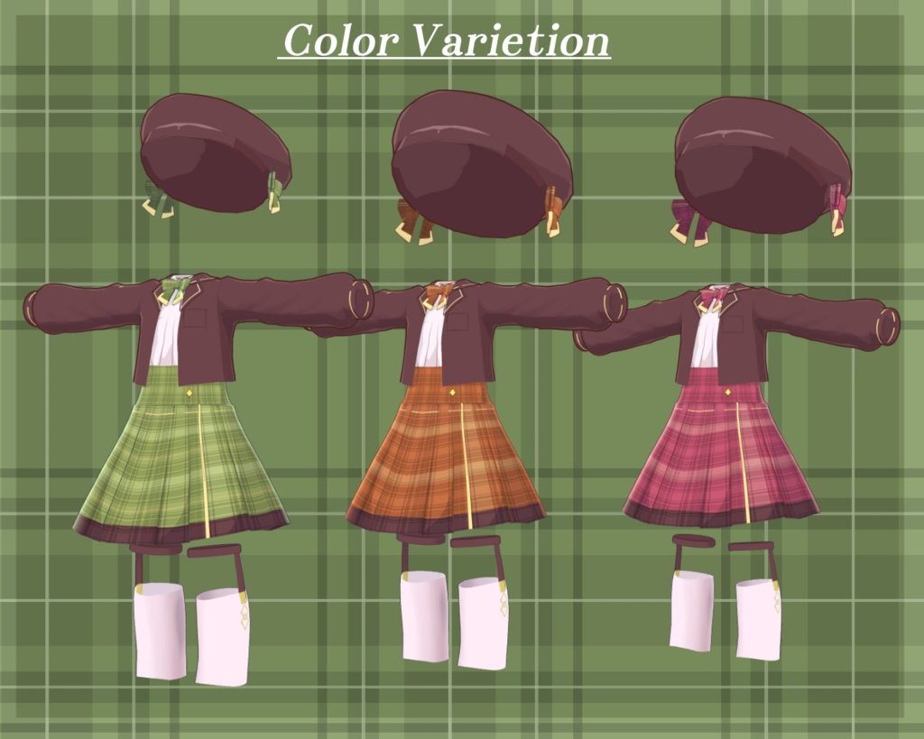 まめほし学園 お嬢様ブレザーセット