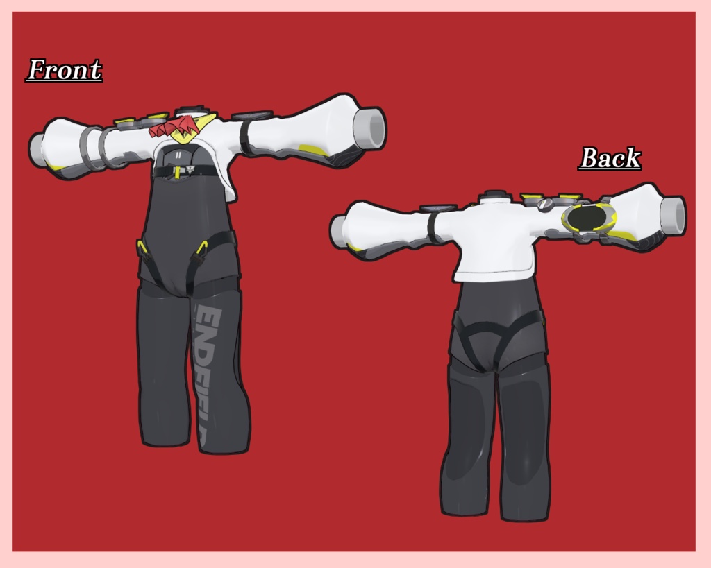 【二次創作】行動予備隊Z7衣装