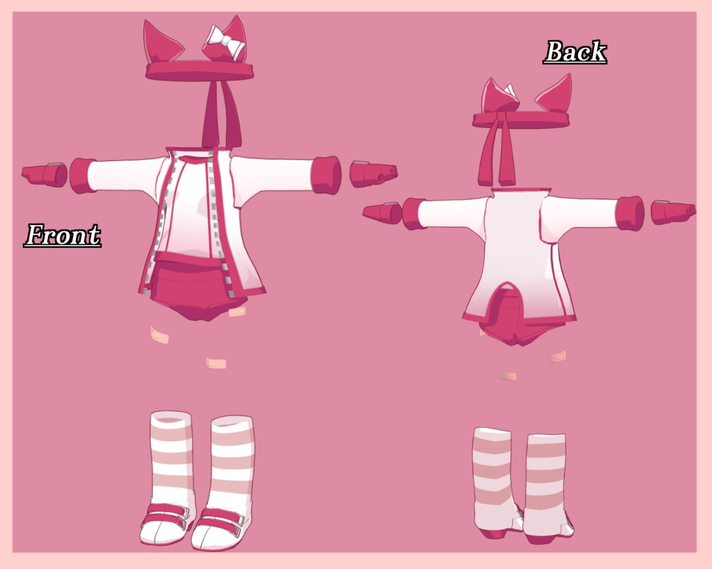 【キプフェル用】うららん一等賞なりきりセット