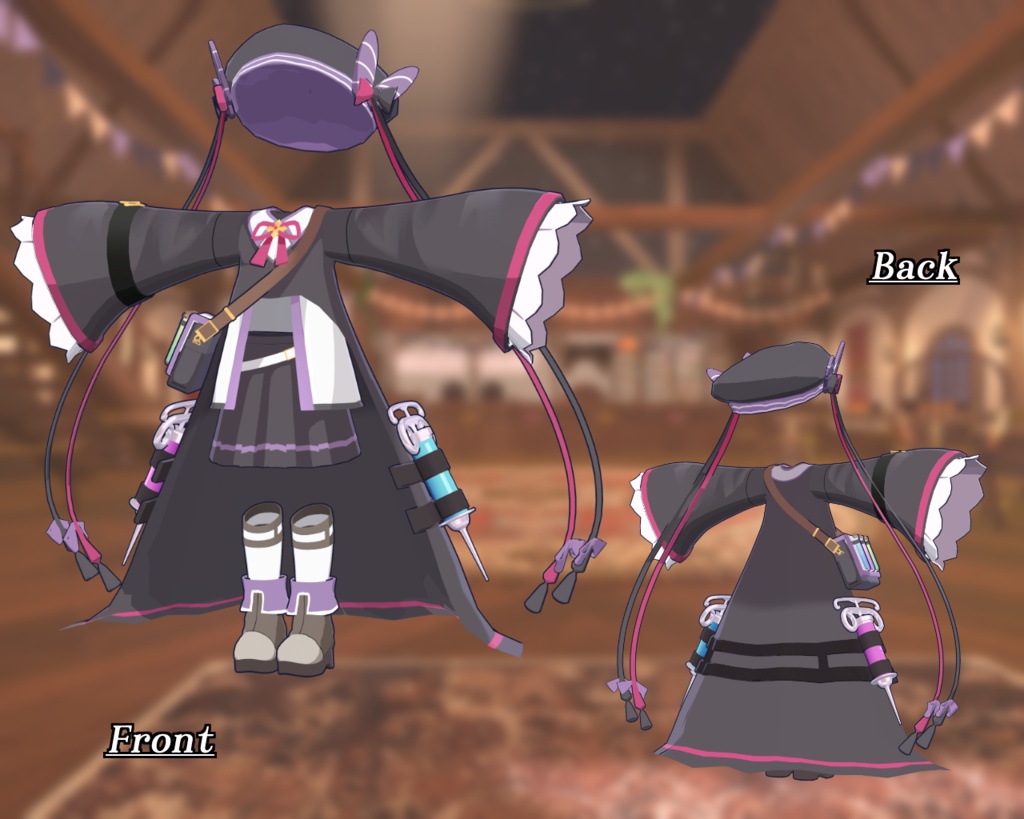 【新作】メルヴィ専用 邪竜魔法科学者