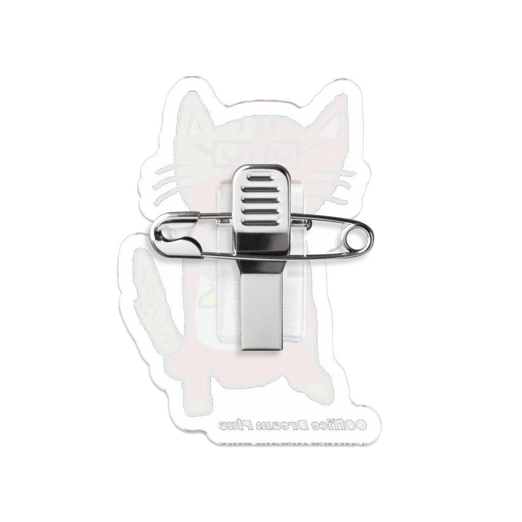 あらニャン アクリルバッジ