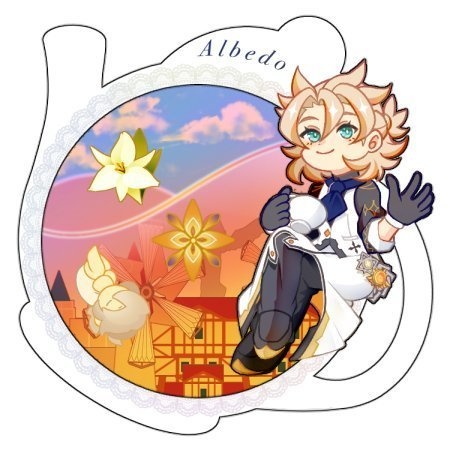 アルベドwebオンリー2024記念グッズ
