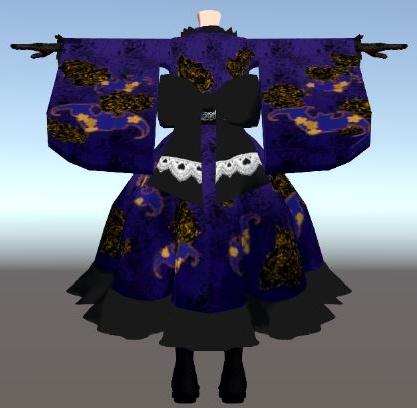 和風ゴシックロリータセット