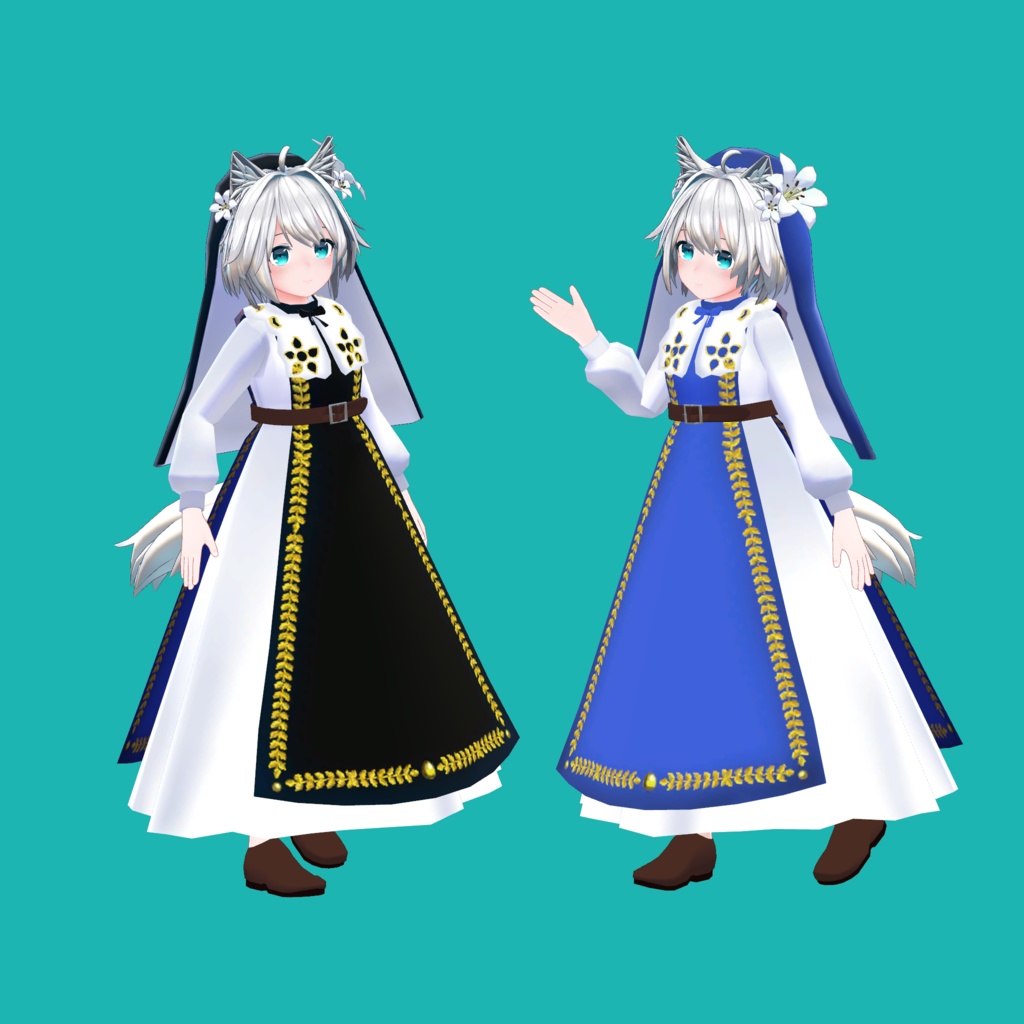 修練のドレス【シスター風】