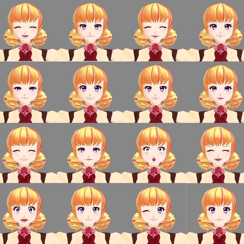 ローザ(Rosa)【オリジナル3Dモデル】Ver2.0