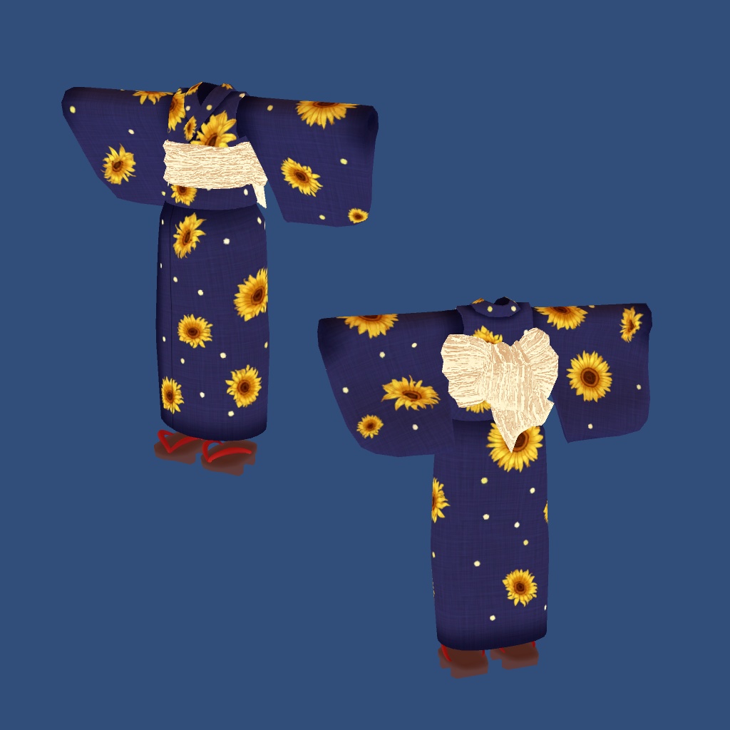 まめひなた対応浴衣