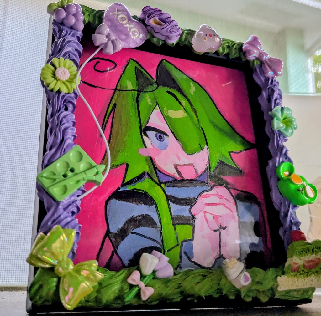 店員さんミニ色紙 額縁セット
