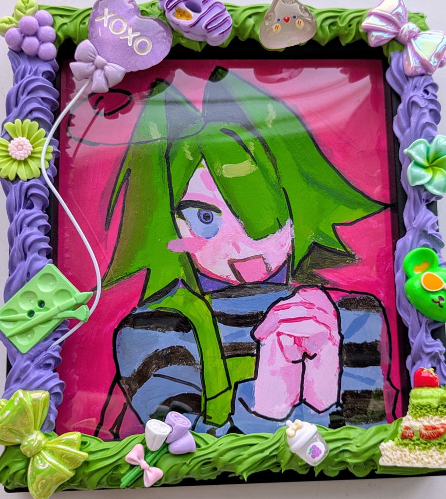 店員さんミニ色紙　額縁セット