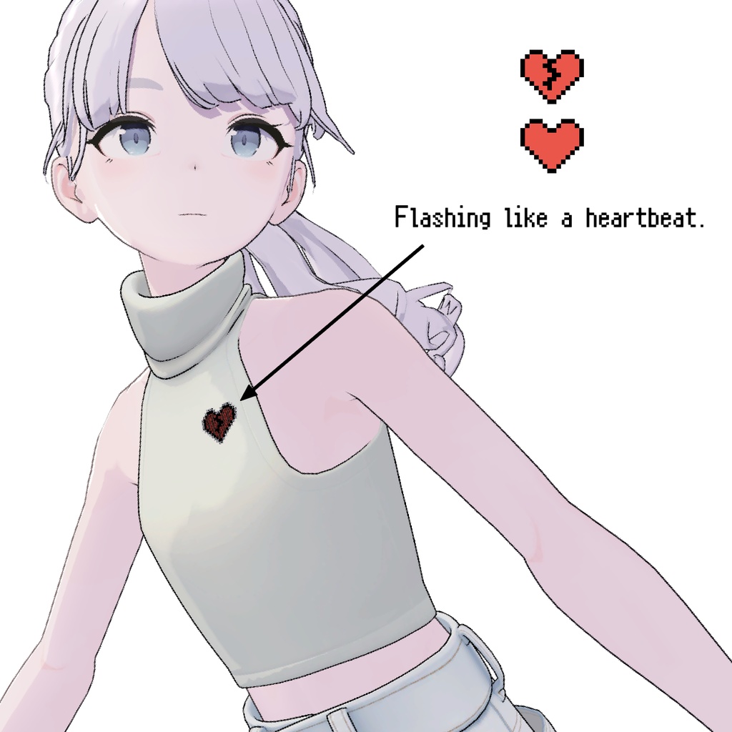 【Lapwing】Cropped Top High-Neck