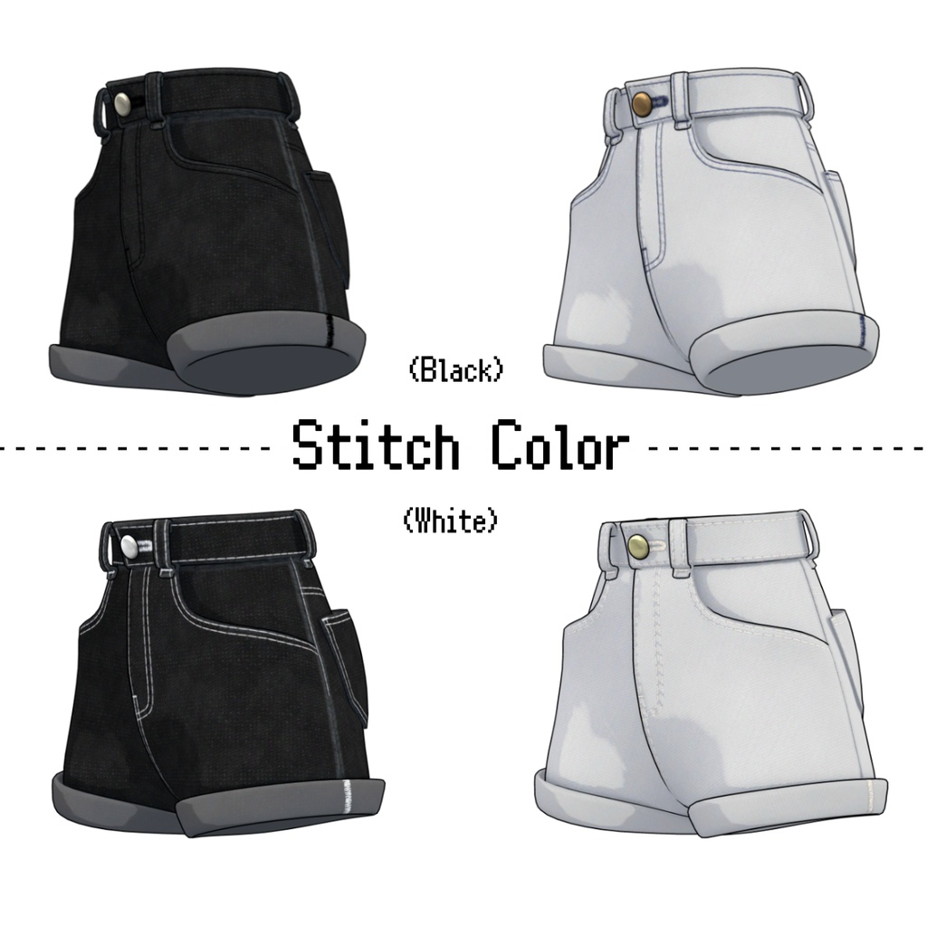 【Lapwing】High Rise Shorts