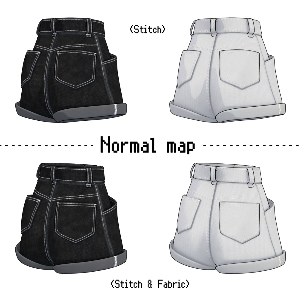 【Lapwing】High Rise Shorts