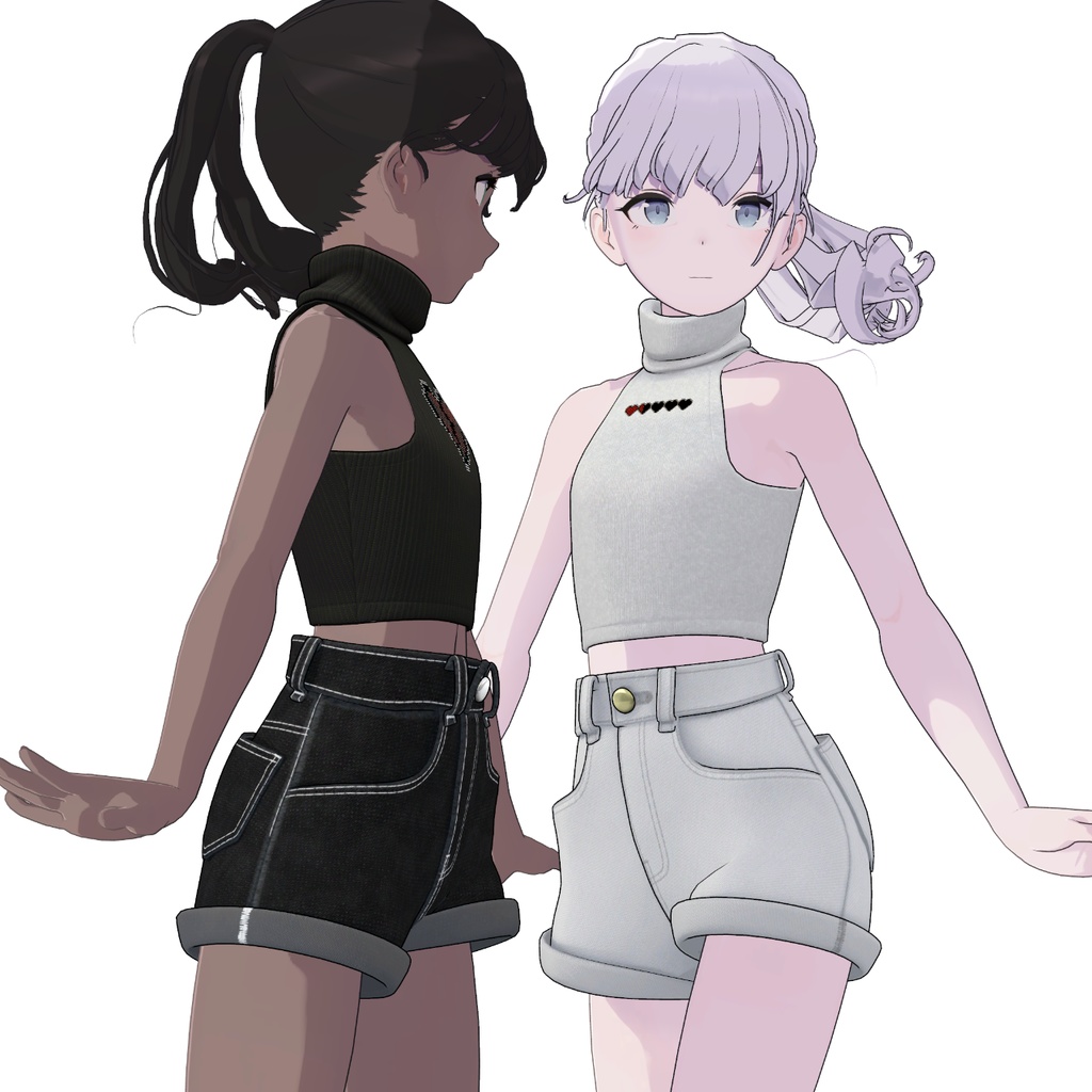 【Lapwing】High Rise Shorts