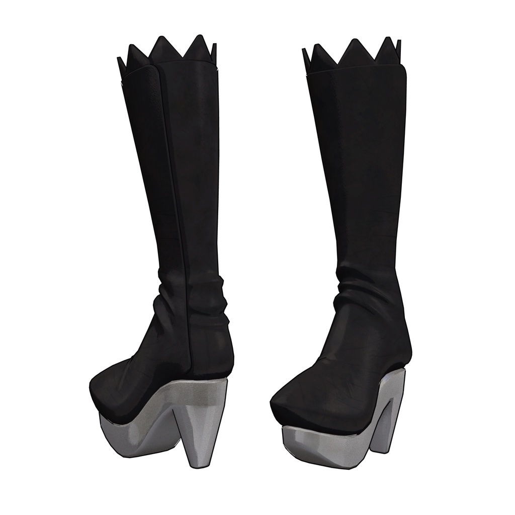 【Lapwing】Boots - Zigzag