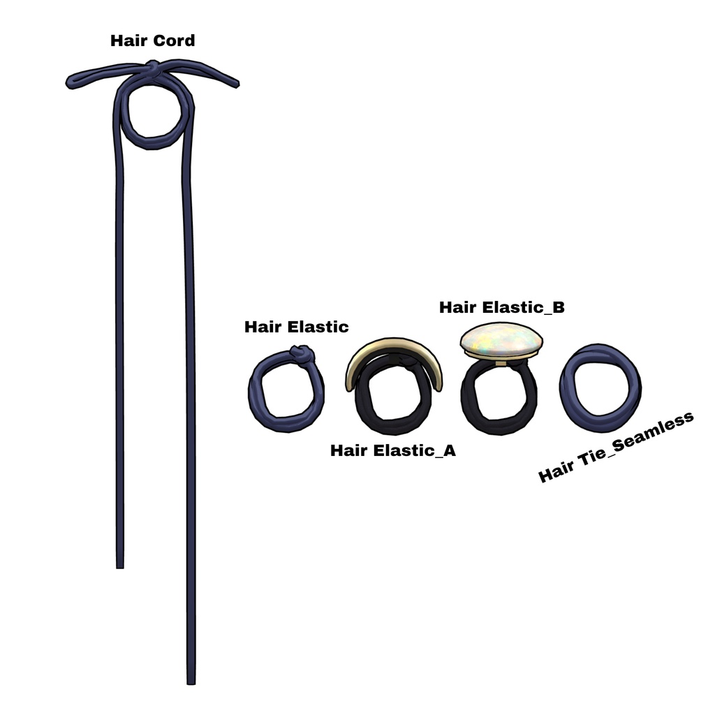 【Lapwing】Hair Ties PLUS