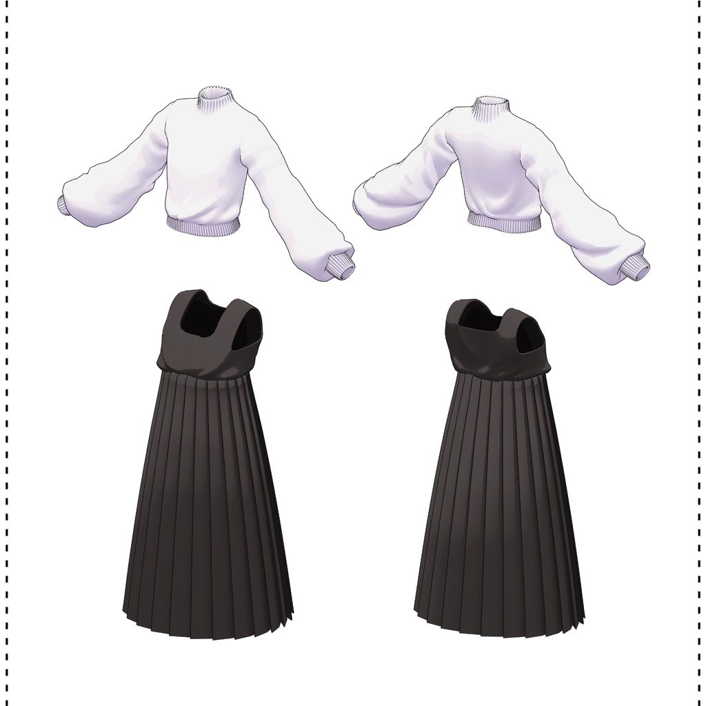 【Lapwing】Pleated Dress