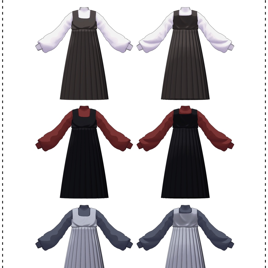 【Lapwing】Pleated Dress