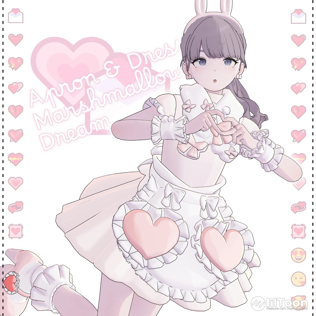 👉発売記念SALE👉【Lapwing】Apron & Dress – Marshmallow Dream