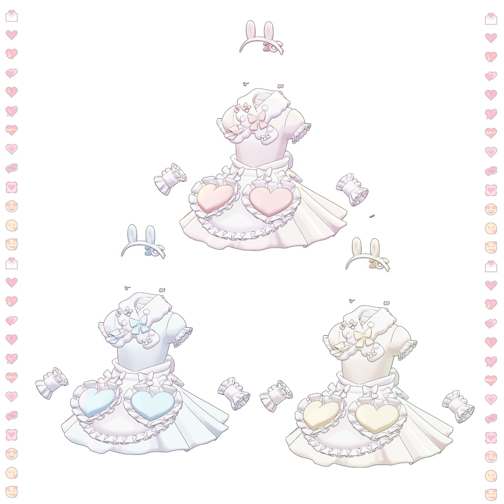 👉発売記念SALE👉【Lapwing】Apron & Dress – Marshmallow Dream