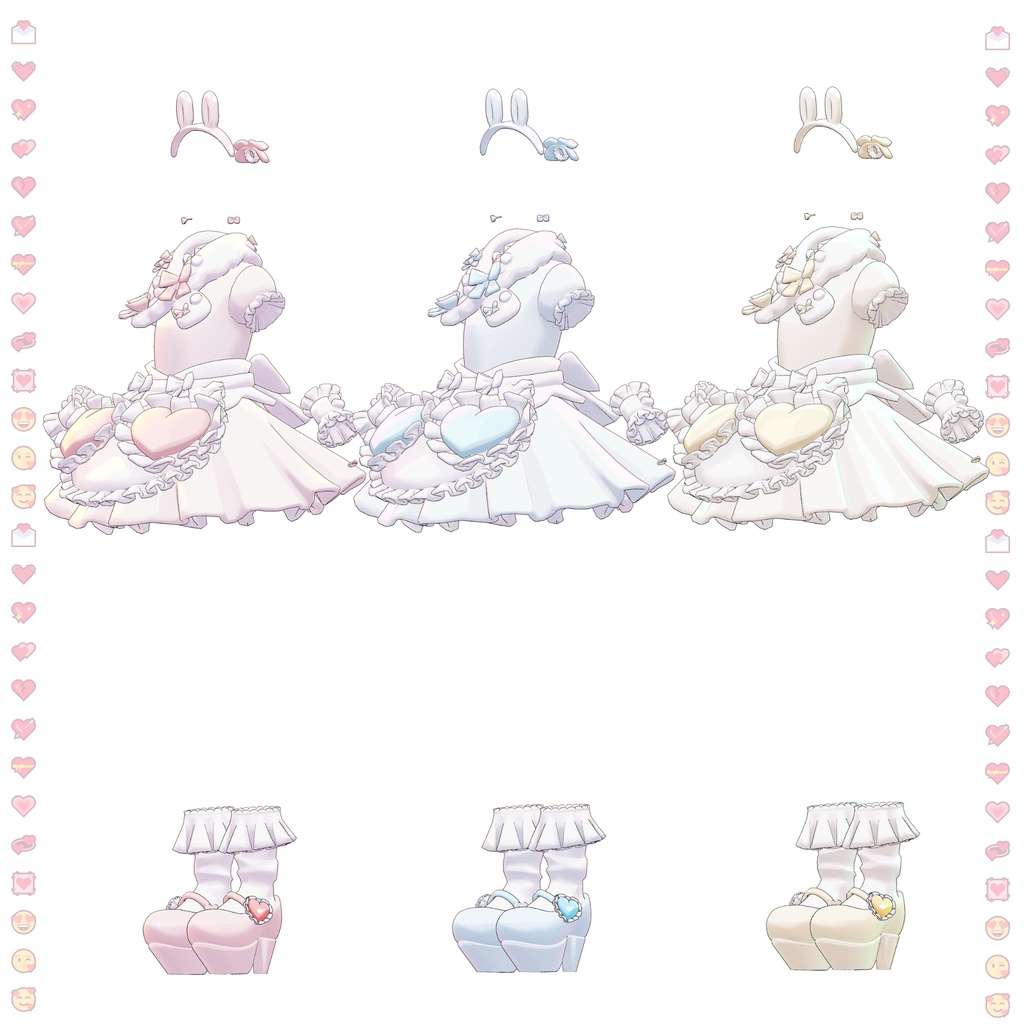 👉発売記念SALE👉【Lapwing】Apron & Dress – Marshmallow Dream