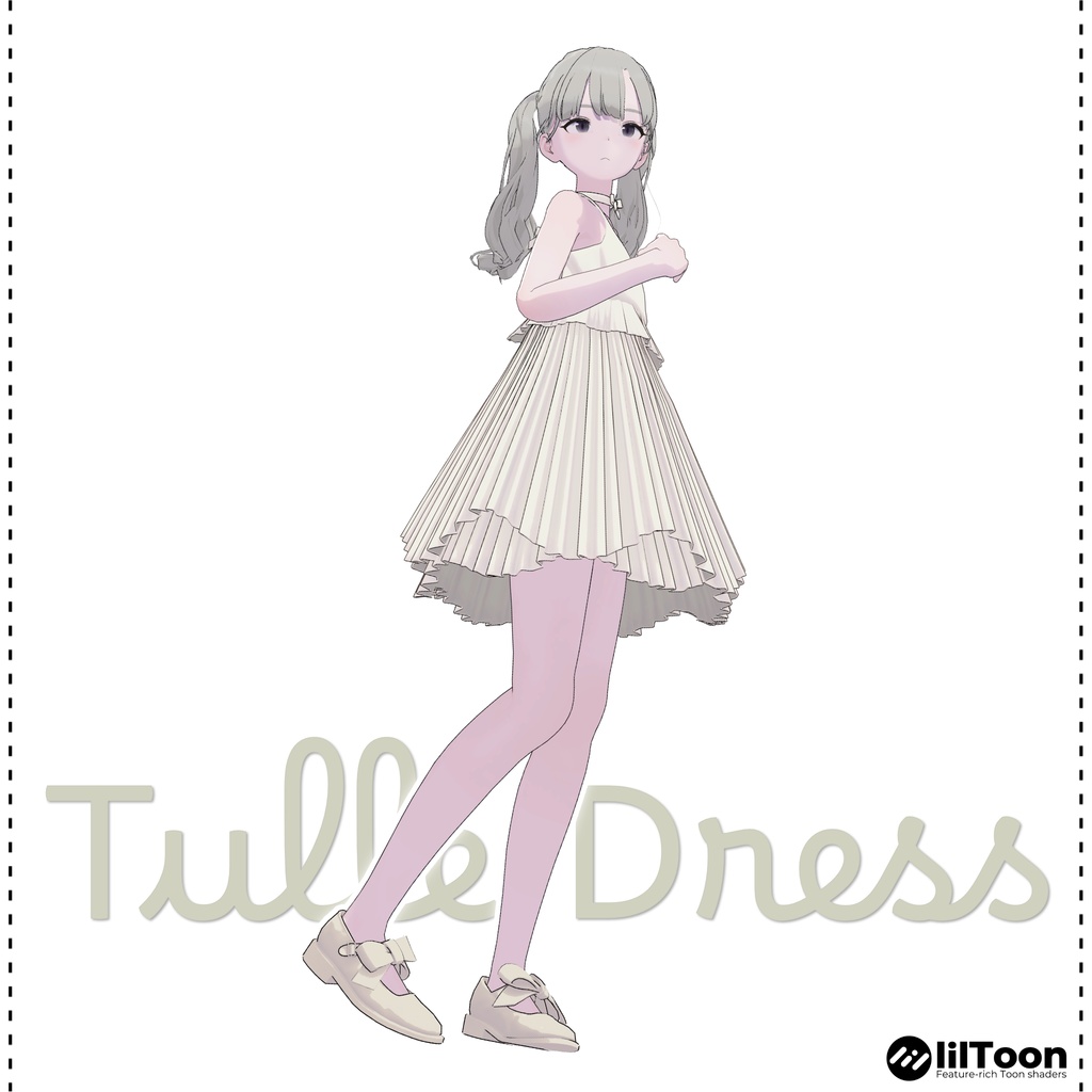 👉️発売記念SALE👉️【Lapwing】Tulle Dress