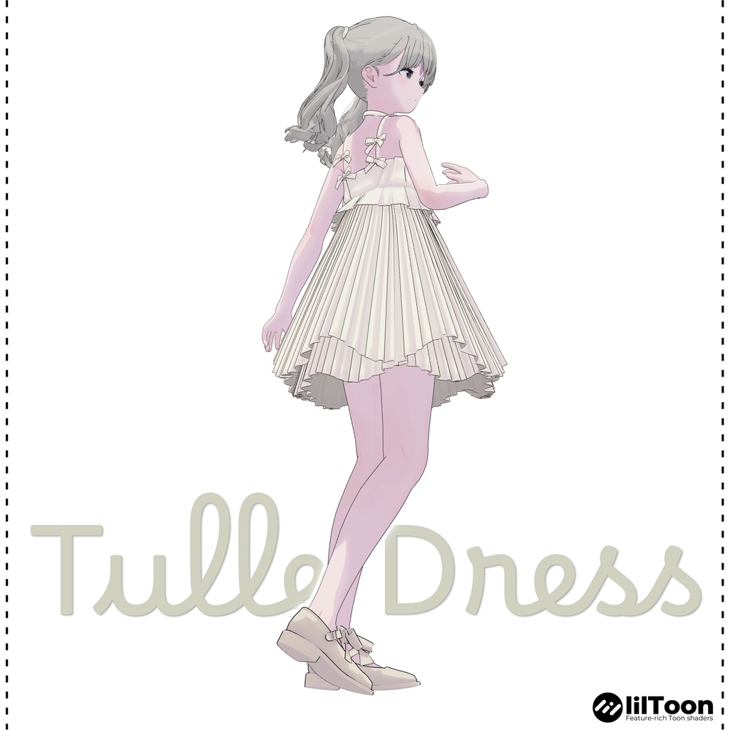 👉️発売記念SALE👉️【Lapwing】Tulle Dress
