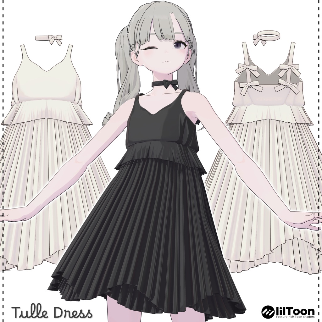 👉️発売記念SALE👉️【Lapwing】Tulle Dress