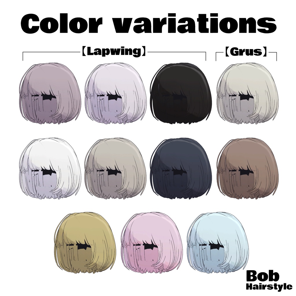 【Lapwing】Bob Hairstyle