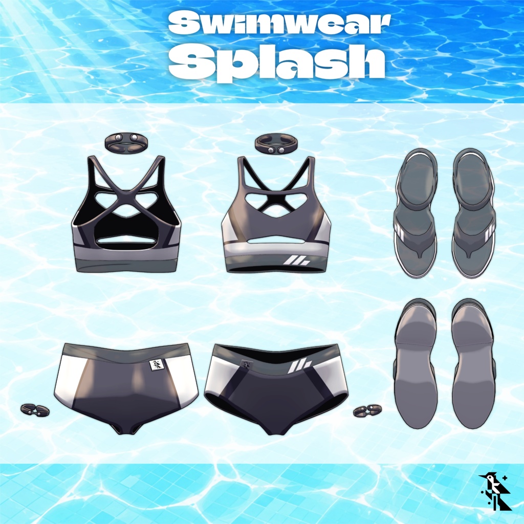 👉️発売記念セール👉️【Lapwing】Swimwear – Splash