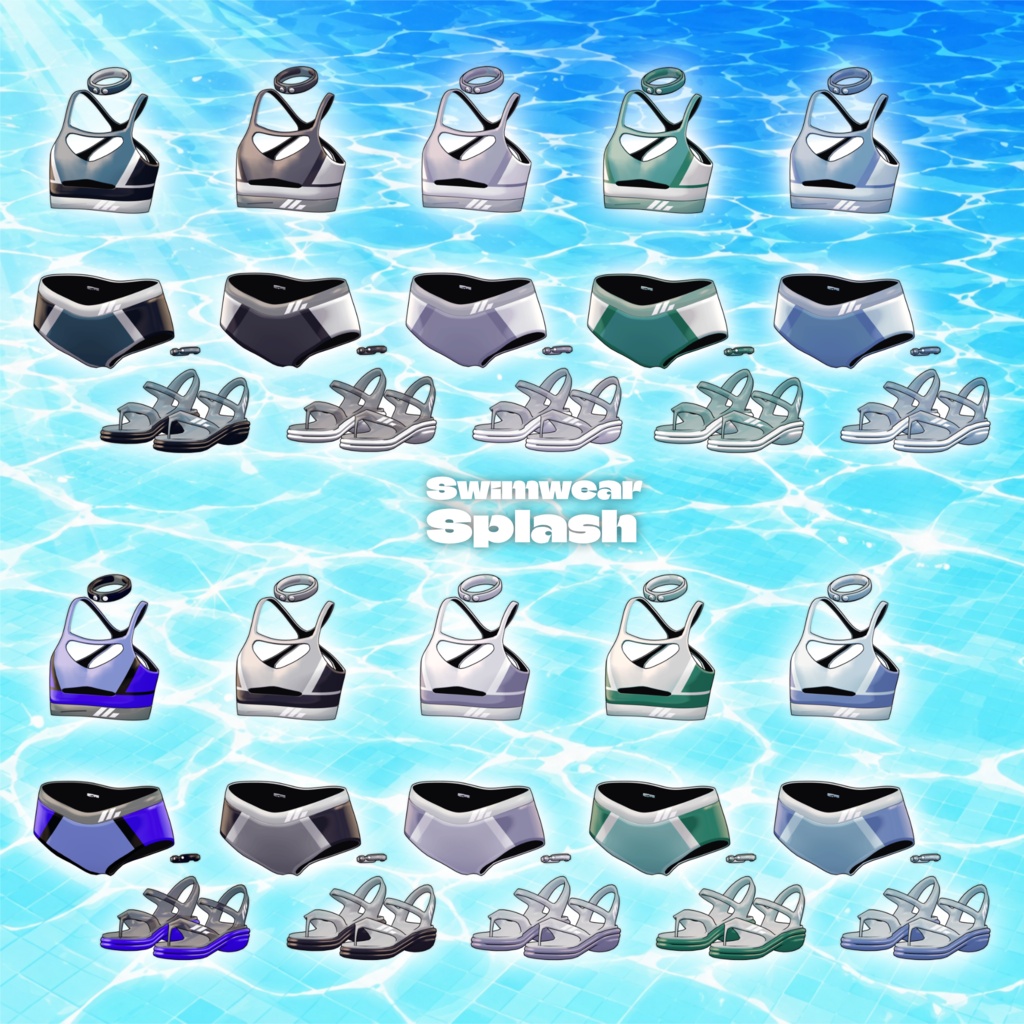 👉️発売記念セール👉️【Lapwing】Swimwear – Splash