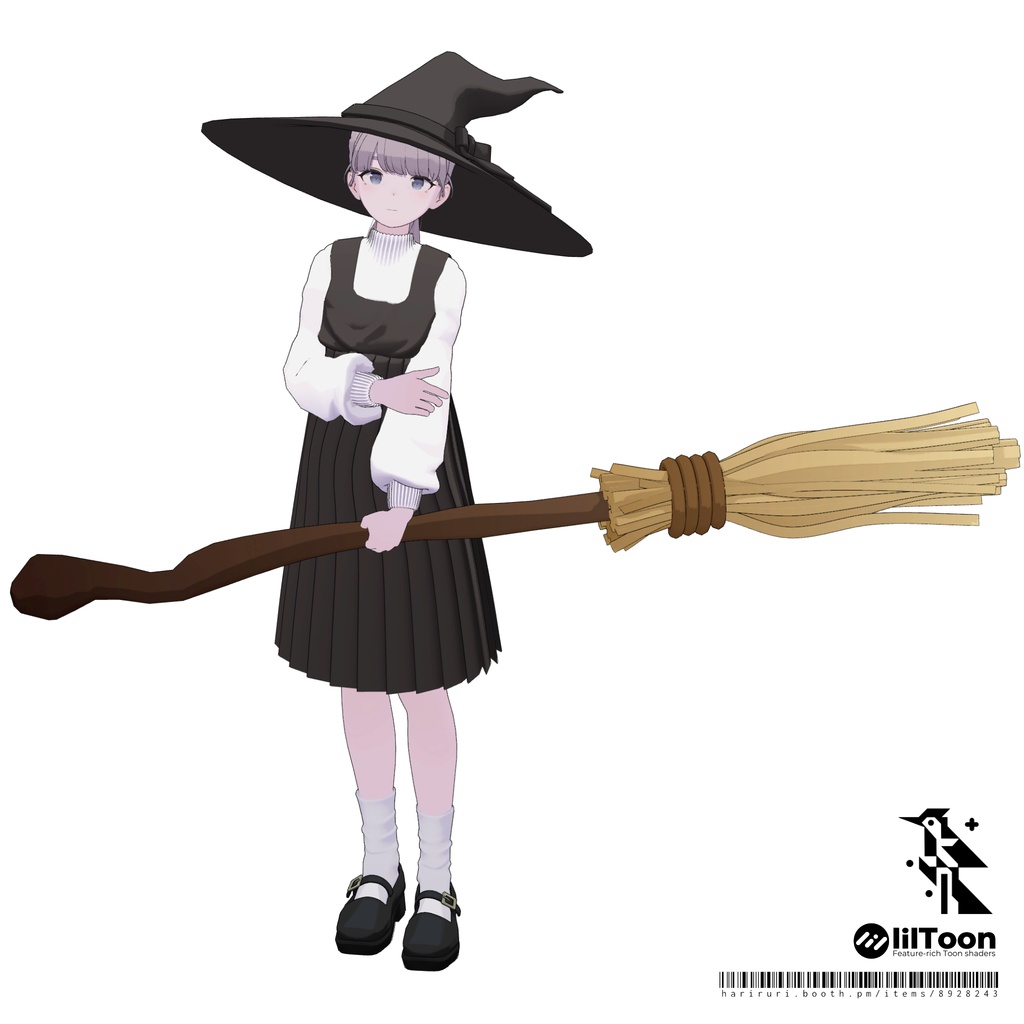 Hat & Broom - Witch's Tools