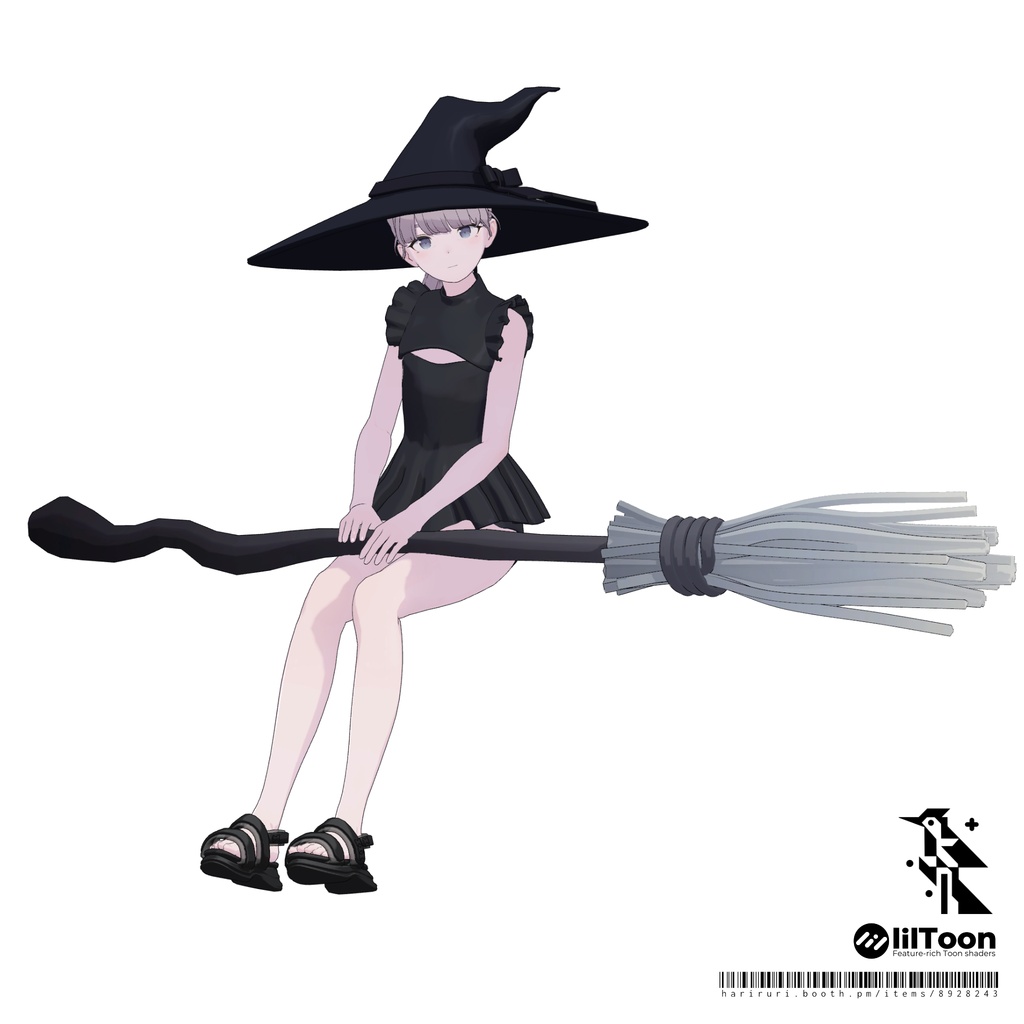 Hat & Broom - Witch's Tools
