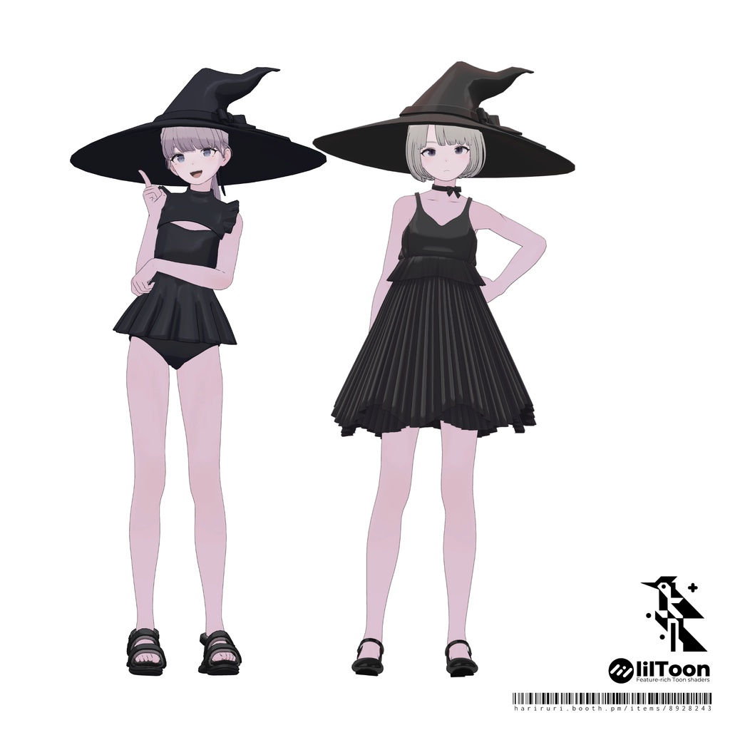 Hat & Broom - Witch's Tools