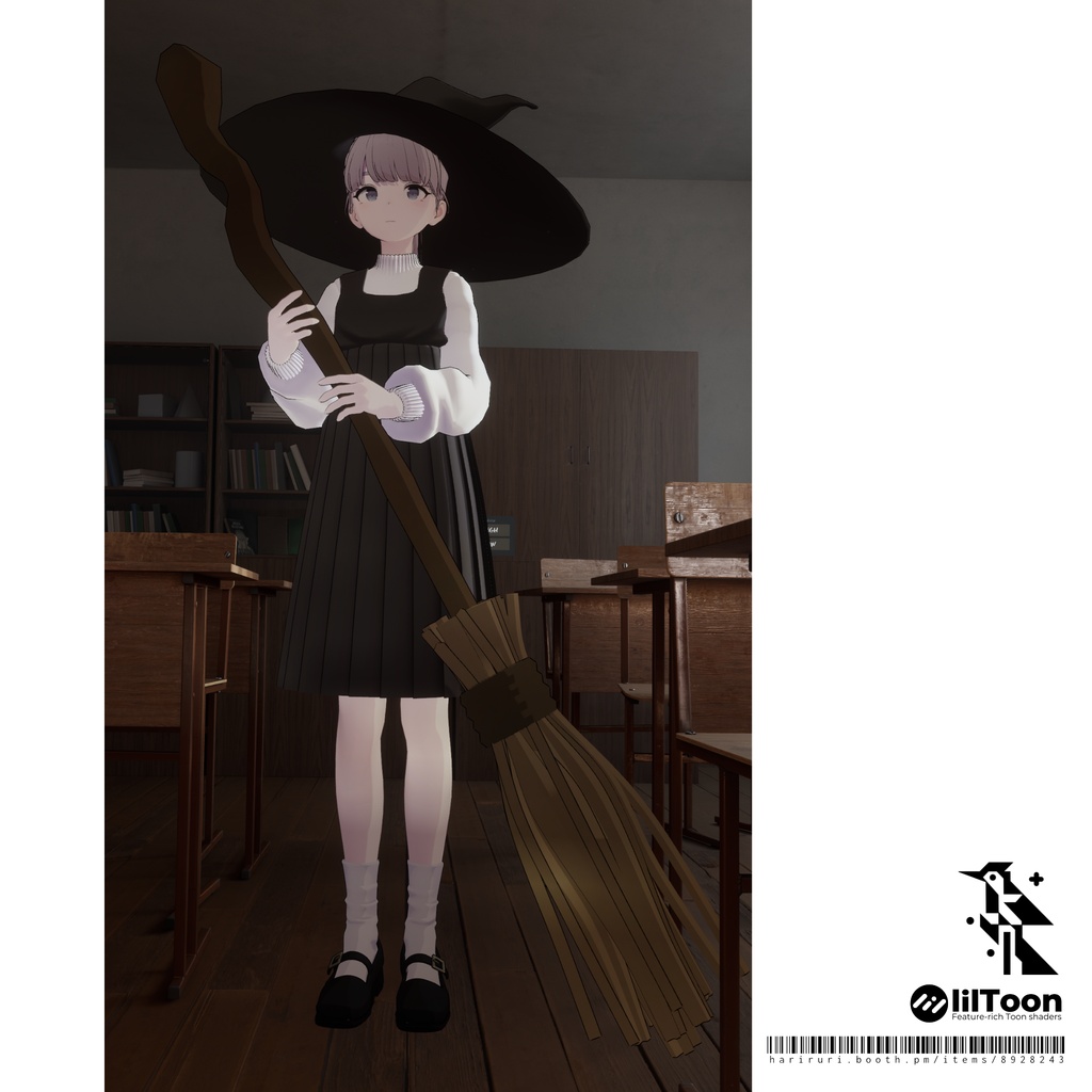 Hat & Broom - Witch's Tools