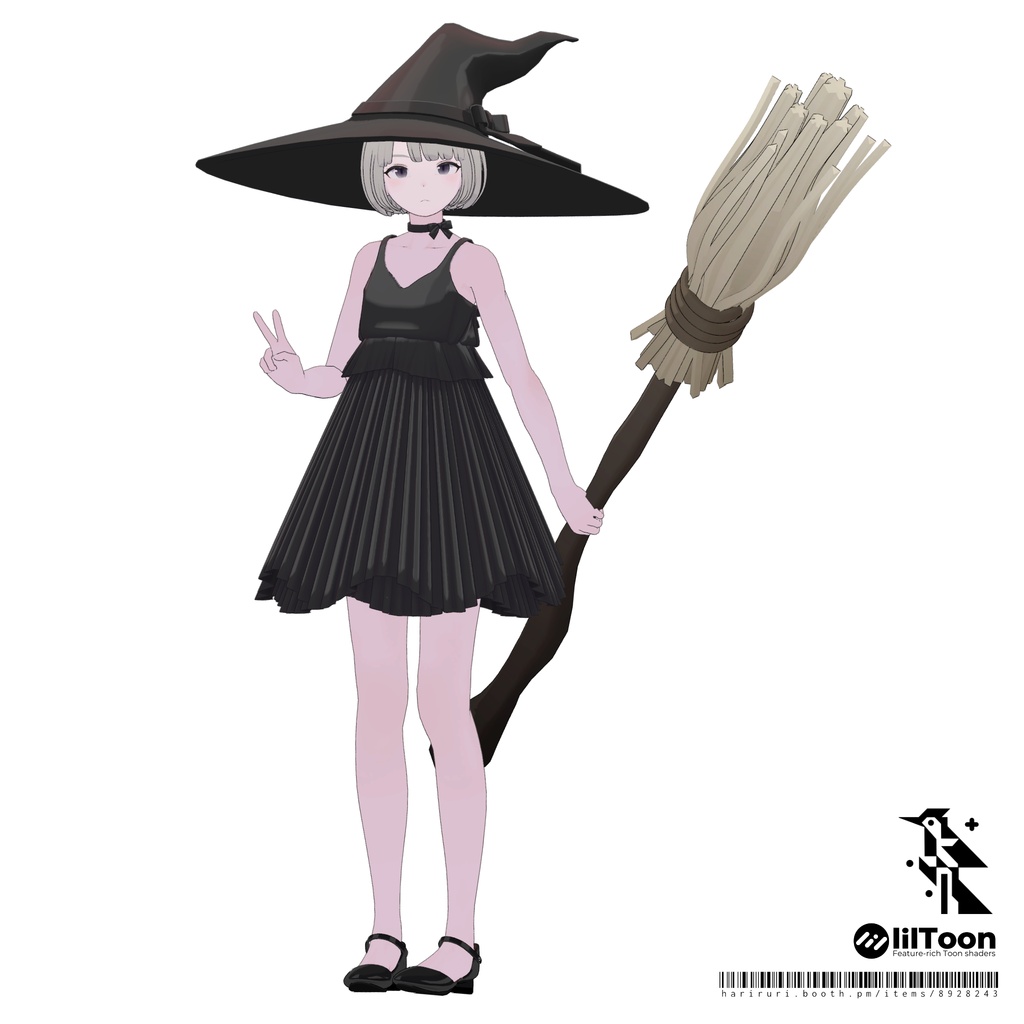 Hat & Broom - Witch's Tools